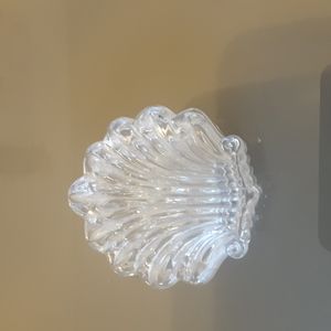 Art decor glass trinket box